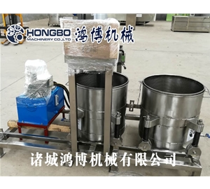 酒渣分離壓榨機發往北京豐台