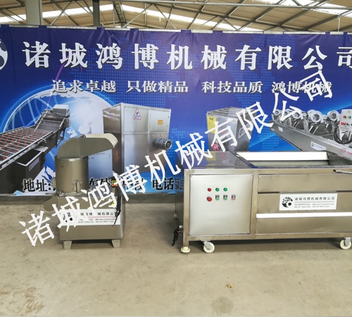 薑清洗去皮機
