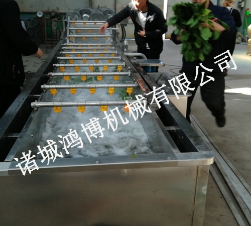 高效(xiào)率氣泡清洗線