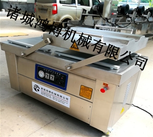 扒雞熟食雙室真空包裝（zhuāng）機